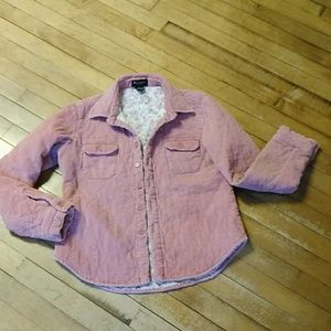 Persaman New York Pink Corduroy Jacket Size M